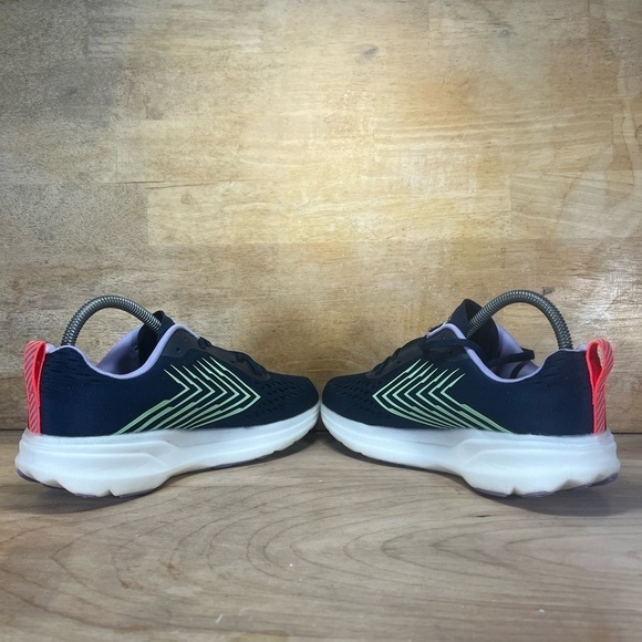 Skechers GoRun Ride Flow Womens Size 8 Running Shoes Sneakers Navy Blue 130018 - Picture 4 of 8